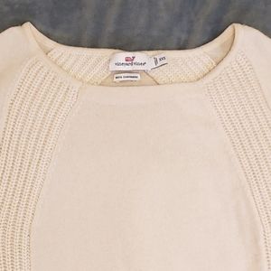 🐳Vineyard Vines w/ Cashmere, Cream Color Sweater